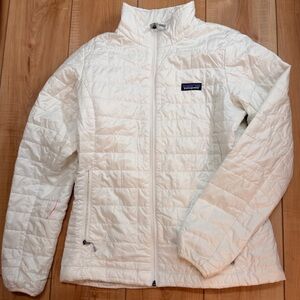 Patagonia Women's White Nano Puffer Jacket